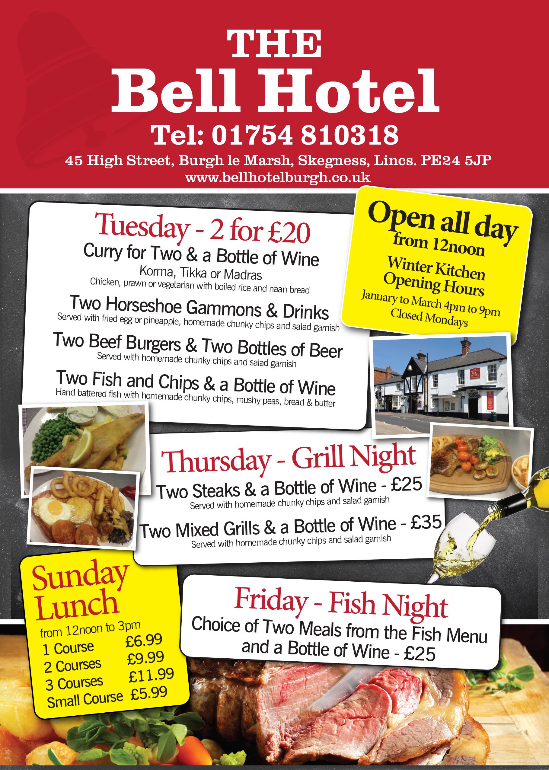 The Bell Hotel, High Street, Burgh