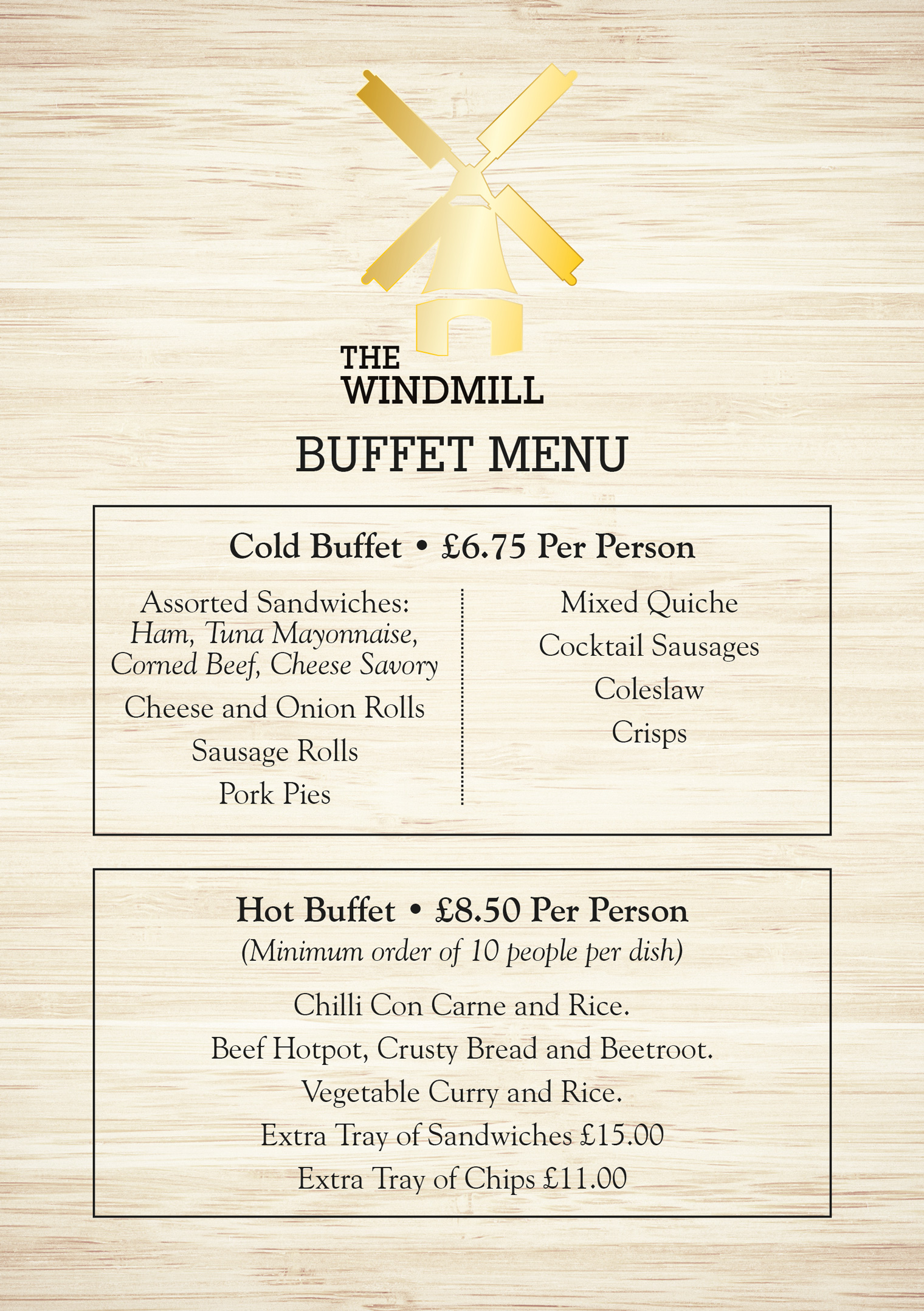 Food The Windmill, Manchester